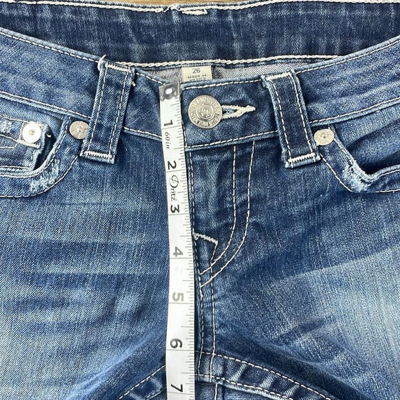 True Religion Women’s Low Rise Skinny WFPLS Natural Fit Jeans, size 26 - Picture 7 of 13